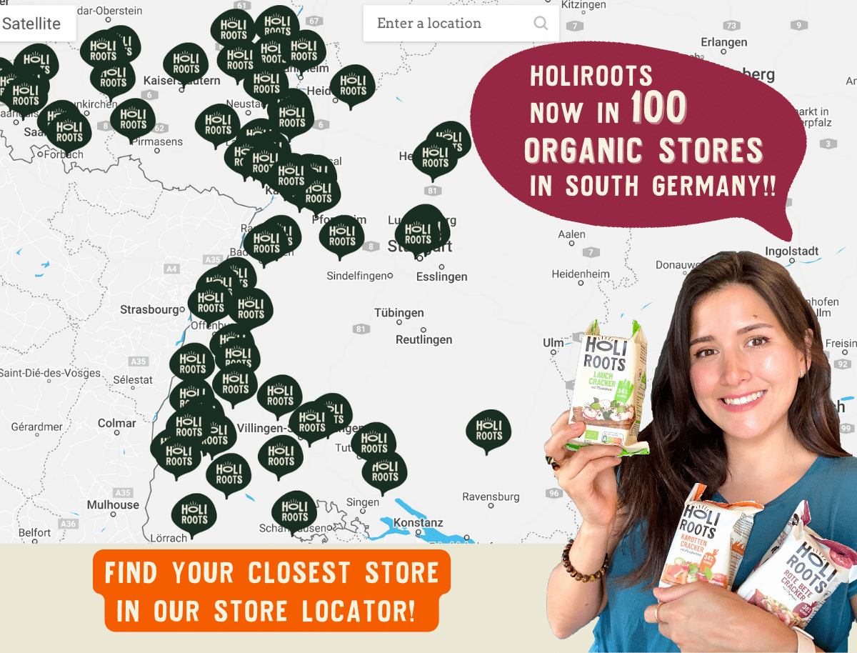 Holiroots crackers are launched in Germany