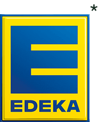 EDEKA Logo – Holiroots Cracker in EDEKA Filialen