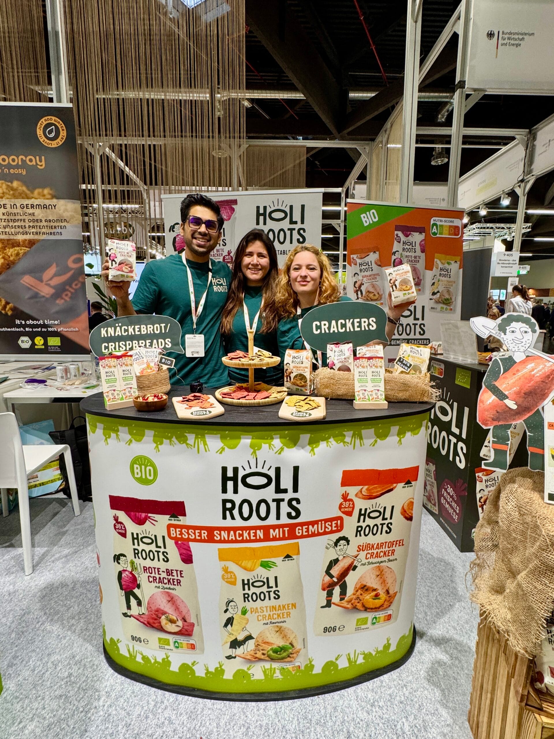 Biofach 2026: Holiroots waechst weiter – mit Crunch, Community & neuen Ideen 💚✨